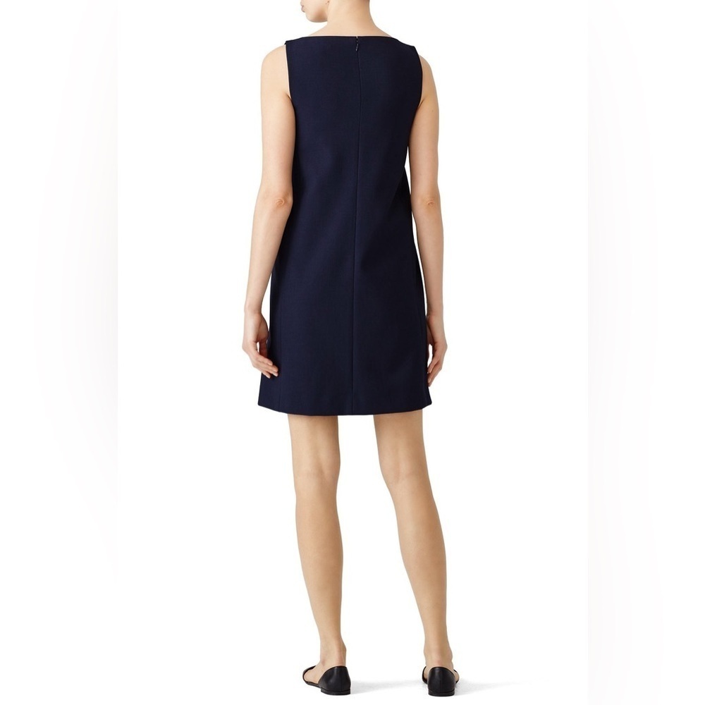 Tory Burch Navy Mini Dress Button - Picture 3 of 15